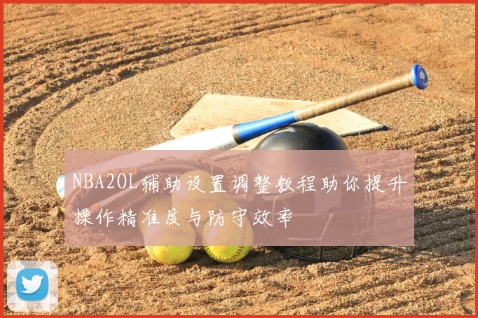 NBA2OL辅助设置调整教程助你提升操作精准度与防守效率